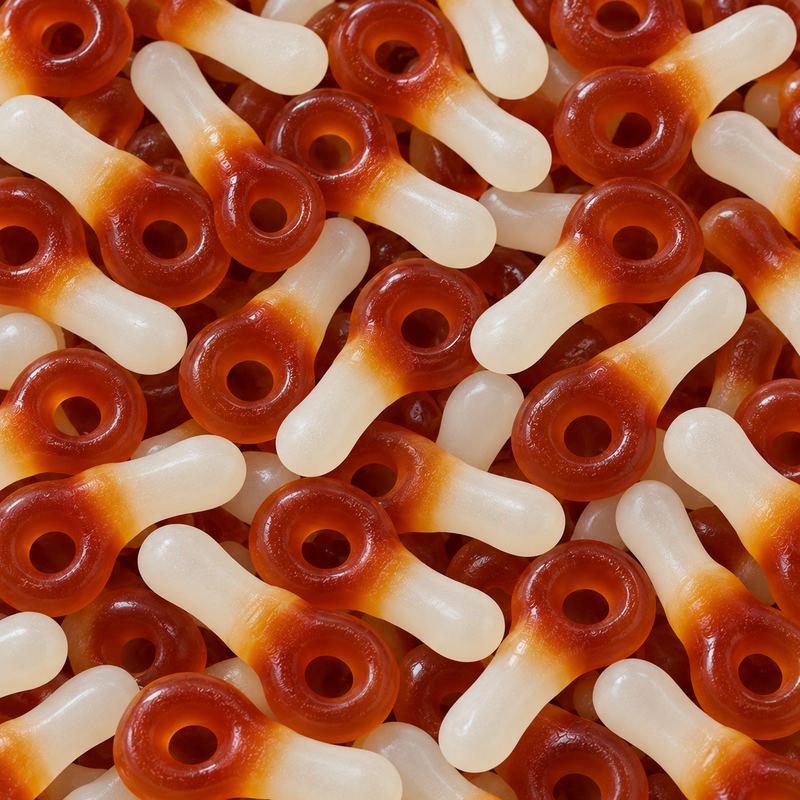 Tétines cola lisses