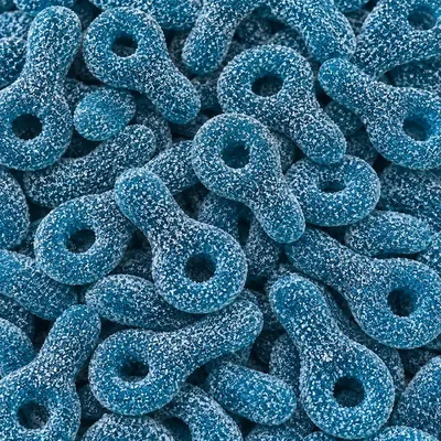 Tétine citrique bleue